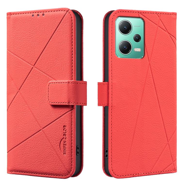 Geometric Pattern RFID Leather Phone Case, For Redmi 12C, For Redmi Note 12 Pro+ Global, For Redmi Note 12 Pro 5G Global, For Redmi Note 12 5G Global, For Redmi Note 11 Pro / 11 Pro 5G Global, For Redmi 10 2022 / Note 11 4G, For Redmi Note 10 5G / 10T ...