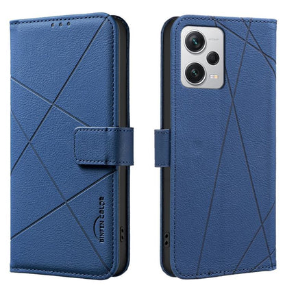 Geometric Pattern RFID Leather Phone Case, For Redmi 12C, For Redmi Note 12 Pro+ Global, For Redmi Note 12 Pro 5G Global, For Redmi Note 12 5G Global, For Redmi Note 11 Pro / 11 Pro 5G Global, For Redmi 10 2022 / Note 11 4G, For Redmi Note 10 5G / 10T ...