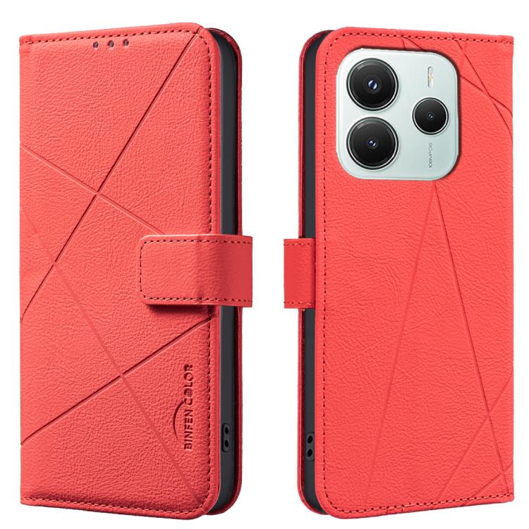 Geometric Pattern RFID Leather Phone Case, For Redmi K90 Max 5G, For Redmi A7 Pro 171mm / Poco C85x 5G, For Redmi 15a 5G, For Redmi Tubo 5 Max / Poco X8 Pro Max, For Redmi Tubo 5 / Poco X8 Pro 5G, For Redmi Note 15 5G Global 164mm                      ...