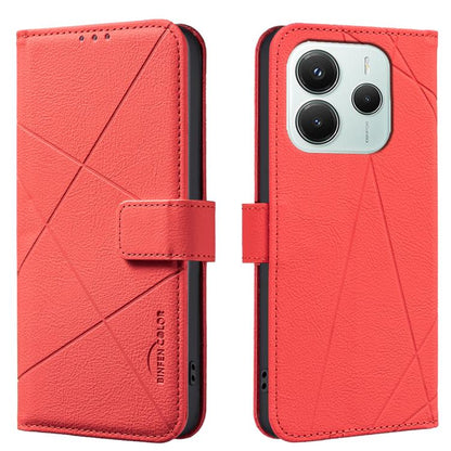 Geometric Pattern RFID Leather Phone Case, For Redmi K90 Max 5G, For Redmi A7 Pro 171mm / Poco C85x 5G, For Redmi 15a 5G, For Redmi Tubo 5 Max / Poco X8 Pro Max, For Redmi Tubo 5 / Poco X8 Pro 5G, For Redmi Note 15 5G Global 164mm                      ...
