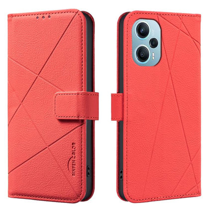 Geometric Pattern RFID Leather Phone Case, For Redmi K70 / K70 Pro, For Redmi 12 4G, For Redmi Note 12 Turbo, For Redmi Note 11 / 11S / 12S 6.43inch, For Redmi Note 12 4G, For Redmi 12C, For Redmi Note 12 Pro+ Global, For Redmi Note 12 Pro 5G Global   ...