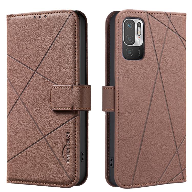 Geometric Pattern RFID Leather Phone Case, For Redmi 12C, For Redmi Note 12 Pro+ Global, For Redmi Note 12 Pro 5G Global, For Redmi Note 12 5G Global, For Redmi Note 11 Pro / 11 Pro 5G Global, For Redmi 10 2022 / Note 11 4G, For Redmi Note 10 5G / 10T ...