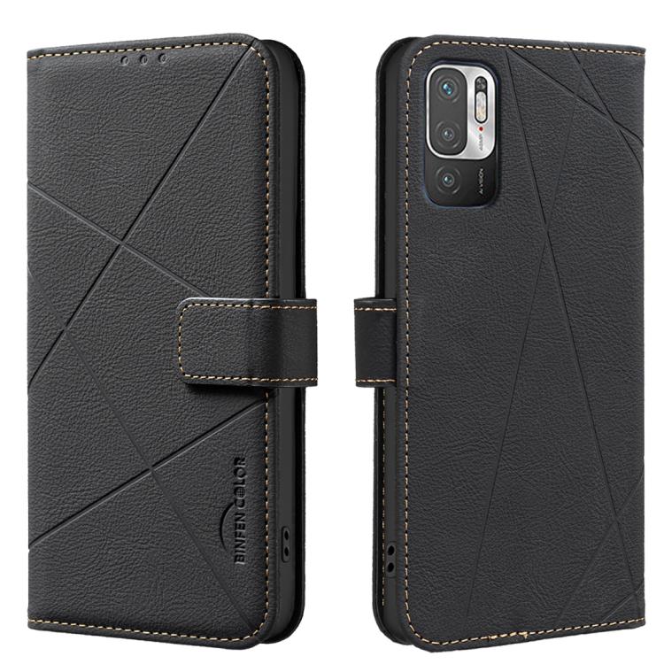 Geometric Pattern RFID Leather Phone Case, For Redmi 12C, For Redmi Note 12 Pro+ Global, For Redmi Note 12 Pro 5G Global, For Redmi Note 12 5G Global, For Redmi Note 11 Pro / 11 Pro 5G Global, For Redmi 10 2022 / Note 11 4G, For Redmi Note 10 5G / 10T ...