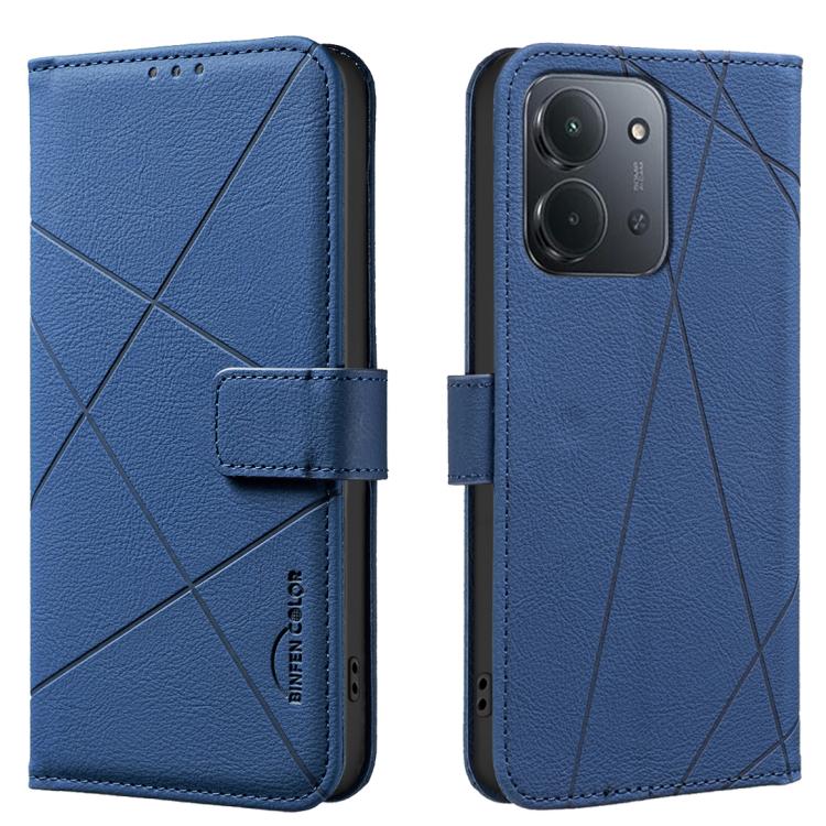 Geometric Pattern RFID Leather Phone Case, For Redmi K90 Max 5G, For Redmi A7 Pro 171mm / Poco C85x 5G, For Redmi 15a 5G, For Redmi Tubo 5 Max / Poco X8 Pro Max, For Redmi Tubo 5 / Poco X8 Pro 5G, For Redmi Note 15 5G Global 164mm                      ...