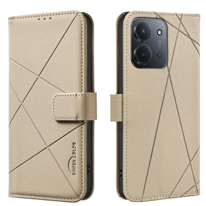 Geometric Pattern RFID Leather Phone Case, For Redmi K90 Max 5G, For Redmi A7 Pro 171mm / Poco C85x 5G, For Redmi 15a 5G, For Redmi Tubo 5 Max / Poco X8 Pro Max, For Redmi Tubo 5 / Poco X8 Pro 5G, For Redmi Note 15 5G Global 164mm                      ...