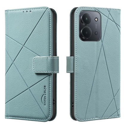 Geometric Pattern RFID Leather Phone Case, For Redmi K90 Max 5G, For Redmi A7 Pro 171mm / Poco C85x 5G, For Redmi 15a 5G, For Redmi Tubo 5 Max / Poco X8 Pro Max, For Redmi Tubo 5 / Poco X8 Pro 5G, For Redmi Note 15 5G Global 164mm                      ...