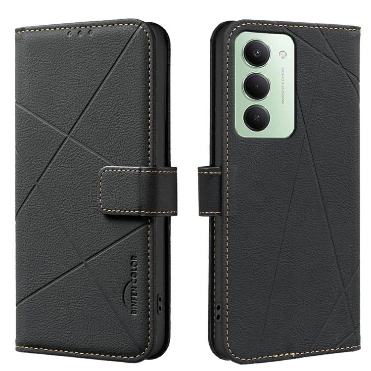 Geometric Pattern RFID Leather Phone Case, For Redmi K90 Max 5G, For Redmi A7 Pro 171mm / Poco C85x 5G, For Redmi 15a 5G, For Redmi Tubo 5 Max / Poco X8 Pro Max, For Redmi Tubo 5 / Poco X8 Pro 5G, For Redmi Note 15 5G Global 164mm                      ...