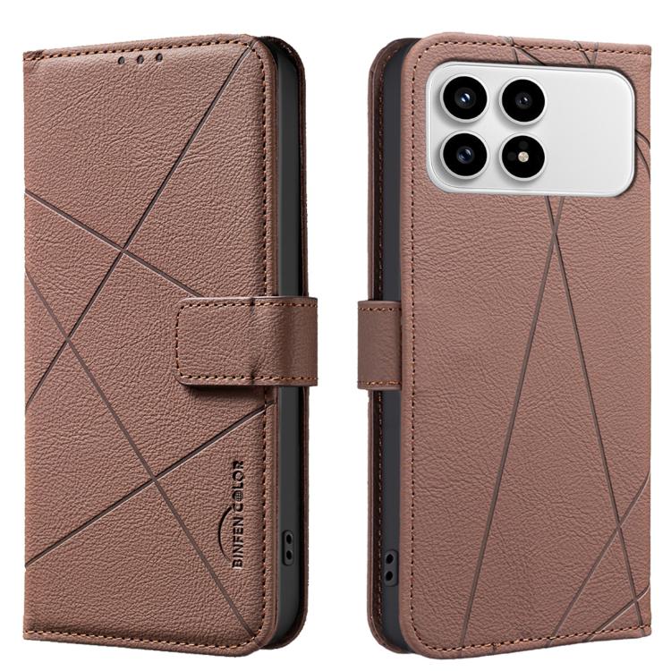 Geometric Pattern RFID Leather Phone Case, For Redmi K90 Max 5G, For Redmi A7 Pro 171mm / Poco C85x 5G, For Redmi 15a 5G, For Redmi Tubo 5 Max / Poco X8 Pro Max, For Redmi Tubo 5 / Poco X8 Pro 5G, For Redmi Note 15 5G Global 164mm                      ...