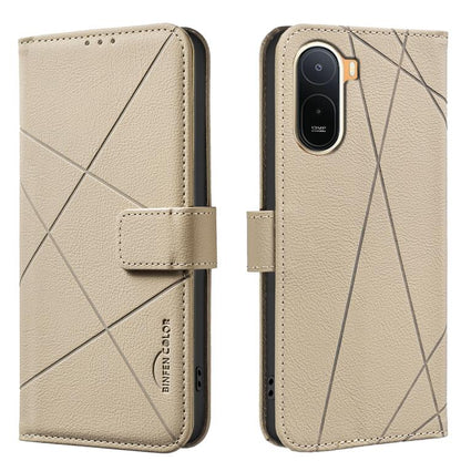 Geometric Pattern RFID Leather Phone Case, For Redmi K90 Max 5G, For Redmi A7 Pro 171mm / Poco C85x 5G, For Redmi 15a 5G, For Redmi Tubo 5 Max / Poco X8 Pro Max, For Redmi Tubo 5 / Poco X8 Pro 5G, For Redmi Note 15 5G Global 164mm                      ...