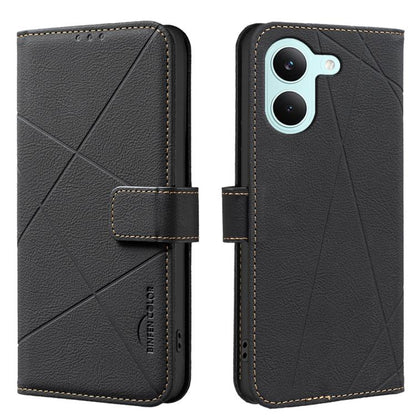 Geometric Pattern RFID Leather Phone Case, For Redmi K90 Max 5G, For Redmi A7 Pro 171mm / Poco C85x 5G, For Redmi 15a 5G, For Redmi Tubo 5 Max / Poco X8 Pro Max, For Redmi Tubo 5 / Poco X8 Pro 5G, For Redmi Note 15 5G Global 164mm                      ...