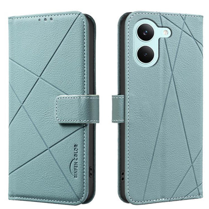 Geometric Pattern RFID Leather Phone Case, For Redmi K90 Max 5G, For Redmi A7 Pro 171mm / Poco C85x 5G, For Redmi 15a 5G, For Redmi Tubo 5 Max / Poco X8 Pro Max, For Redmi Tubo 5 / Poco X8 Pro 5G, For Redmi Note 15 5G Global 164mm                      ...