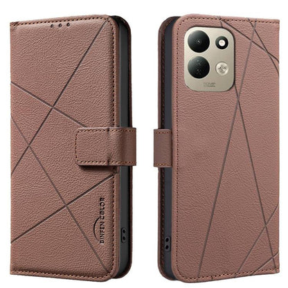 Geometric Pattern RFID Leather Phone Case, For Redmi 15C 5G/4G Global 171/Poco C85 4G, For Redmi Note 17 Pro 5G Global 163mm, For Redmi Note 17 Pro+ 5G Global 163mm, For Redmi K90 Pro Max/K100 Pro Max 5G, For Redmi 17 5G / 4G Global 170mm              ...