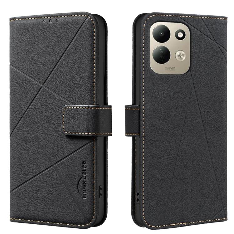Geometric Pattern RFID Leather Phone Case, For Redmi 15C 5G/4G Global 171/Poco C85 4G, For Redmi Note 17 Pro 5G Global 163mm, For Redmi Note 17 Pro+ 5G Global 163mm, For Redmi K90 Pro Max/K100 Pro Max 5G, For Redmi 17 5G / 4G Global 170mm              ...