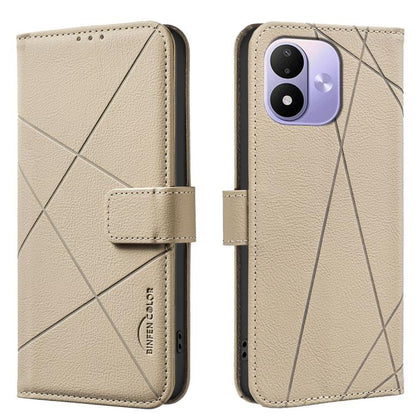 Geometric Pattern RFID Leather Phone Case, For Redmi 15C 5G/4G Global 171/Poco C85 4G, For Redmi Note 17 Pro 5G Global 163mm, For Redmi Note 17 Pro+ 5G Global 163mm, For Redmi K90 Pro Max/K100 Pro Max 5G, For Redmi 17 5G / 4G Global 170mm              ...