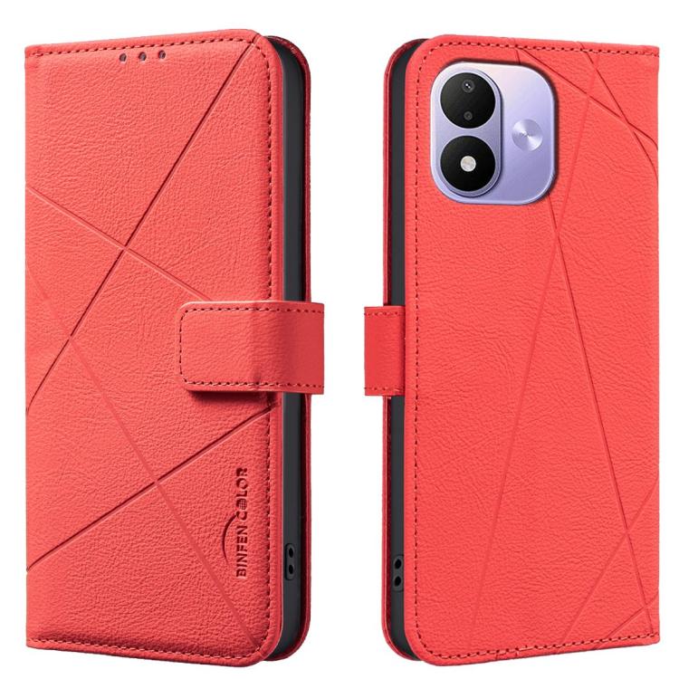 Geometric Pattern RFID Leather Phone Case, For Redmi 15C 5G/4G Global 171/Poco C85 4G, For Redmi Note 17 Pro 5G Global 163mm, For Redmi Note 17 Pro+ 5G Global 163mm, For Redmi K90 Pro Max/K100 Pro Max 5G, For Redmi 17 5G / 4G Global 170mm              ...