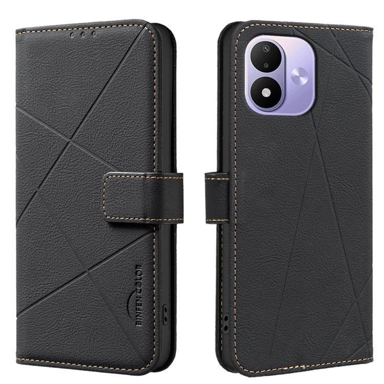 Geometric Pattern RFID Leather Phone Case, For Redmi 15C 5G/4G Global 171/Poco C85 4G, For Redmi Note 17 Pro 5G Global 163mm, For Redmi Note 17 Pro+ 5G Global 163mm, For Redmi K90 Pro Max/K100 Pro Max 5G, For Redmi 17 5G / 4G Global 170mm              ...