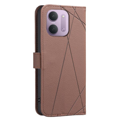 Geometric Pattern RFID Leather Phone Case, For Redmi 15C 5G/4G Global 171/Poco C85 4G, For Redmi Note 17 Pro 5G Global 163mm, For Redmi Note 17 Pro+ 5G Global 163mm, For Redmi K90 Pro Max/K100 Pro Max 5G, For Redmi 17 5G / 4G Global 170mm              ...