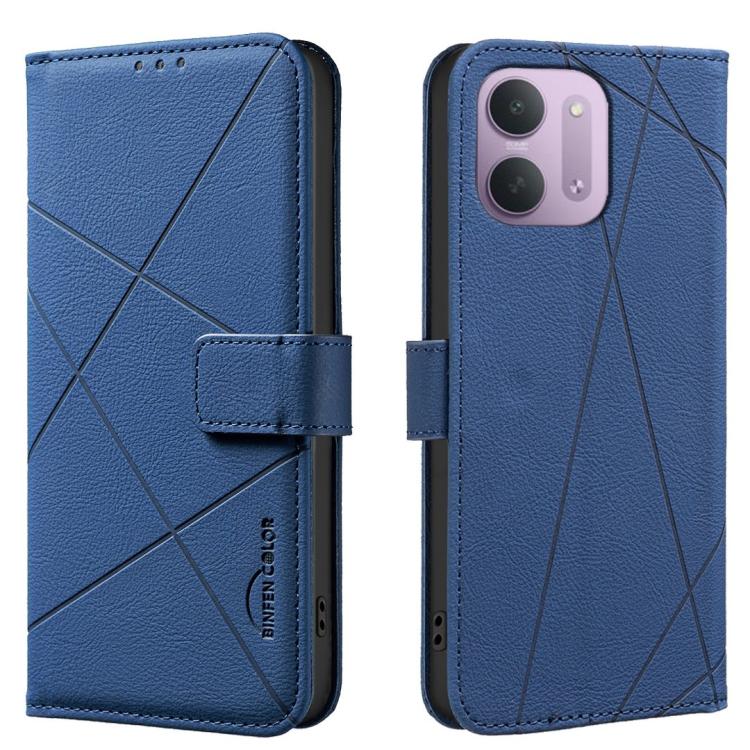 Geometric Pattern RFID Leather Phone Case, For Redmi 15C 5G/4G Global 171/Poco C85 4G, For Redmi Note 17 Pro 5G Global 163mm, For Redmi Note 17 Pro+ 5G Global 163mm, For Redmi K90 Pro Max/K100 Pro Max 5G, For Redmi 17 5G / 4G Global 170mm              ...