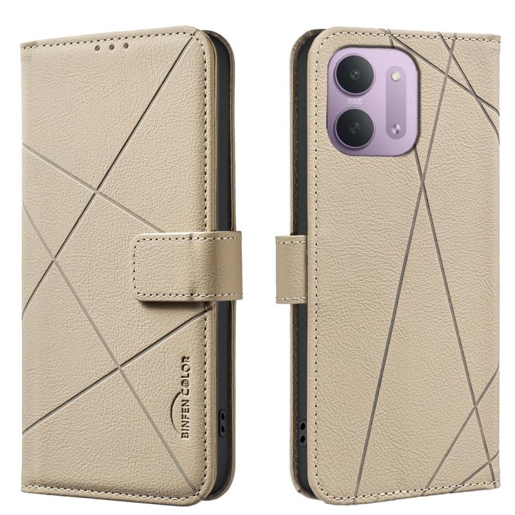 Geometric Pattern RFID Leather Phone Case, For Redmi 15C 5G/4G Global 171/Poco C85 4G, For Redmi Note 17 Pro 5G Global 163mm, For Redmi Note 17 Pro+ 5G Global 163mm, For Redmi K90 Pro Max/K100 Pro Max 5G, For Redmi 17 5G / 4G Global 170mm              ...