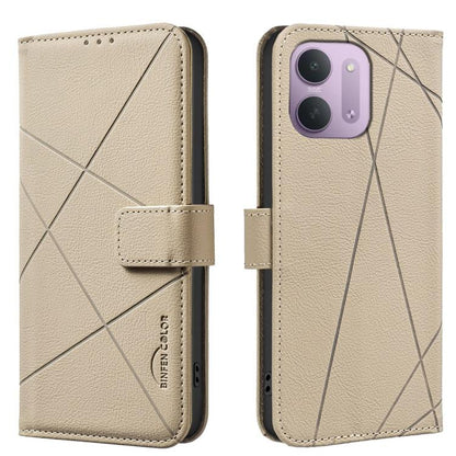 Geometric Pattern RFID Leather Phone Case, For Redmi 15C 5G/4G Global 171/Poco C85 4G, For Redmi Note 17 Pro 5G Global 163mm, For Redmi Note 17 Pro+ 5G Global 163mm, For Redmi K90 Pro Max/K100 Pro Max 5G, For Redmi 17 5G / 4G Global 170mm              ...