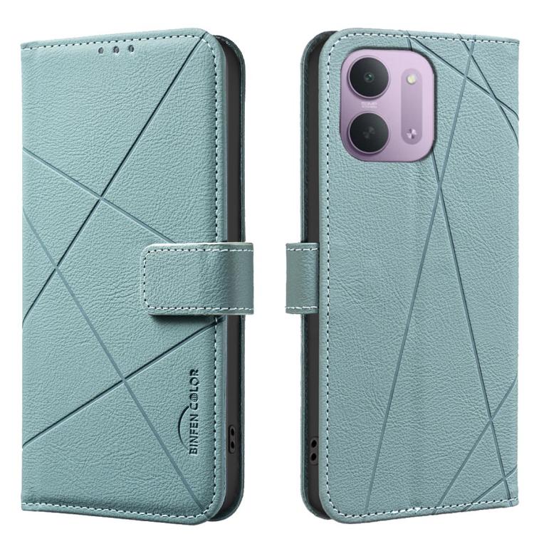 Geometric Pattern RFID Leather Phone Case, For Redmi 15C 5G/4G Global 171/Poco C85 4G, For Redmi Note 17 Pro 5G Global 163mm, For Redmi Note 17 Pro+ 5G Global 163mm, For Redmi K90 Pro Max/K100 Pro Max 5G, For Redmi 17 5G / 4G Global 170mm              ...