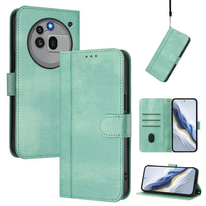 Line Splicing Buckle Retro Leather Phone Case, For Nothing Phone 4a Pro, For Nothing Phone 4a, For Nothing Phone 3a, For Nothing Phone 3a Pro, For Nothing CMF Phone 1, For Nothing Phone 2a