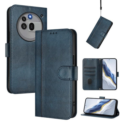 Line Splicing Buckle Retro Leather Phone Case, For Nothing Phone 4a Pro, For Nothing Phone 4a, For Nothing Phone 3a, For Nothing Phone 3a Pro, For Nothing CMF Phone 1, For Nothing Phone 2a