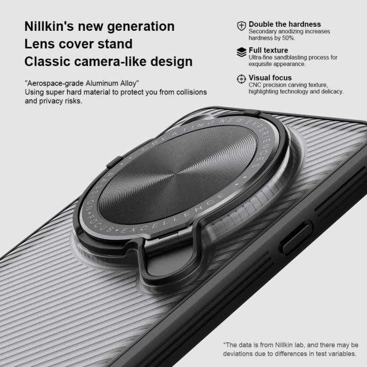 NILLKIN CamShield Prop Translucent PC Phone Case, For OPPO Find X8 Ultra