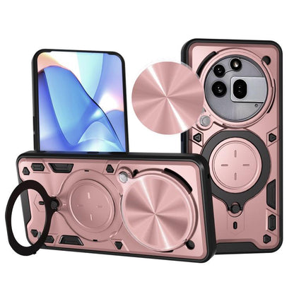 CD Texture Sliding Camshield Magnetic Holder Phone Case, For Nothing Phone 4a Pro, For Nothing Phone 4a, For Nothing CMF Phone 2 Pro, For Nothing Phone 3a, For Nothing Phone 3a Pro