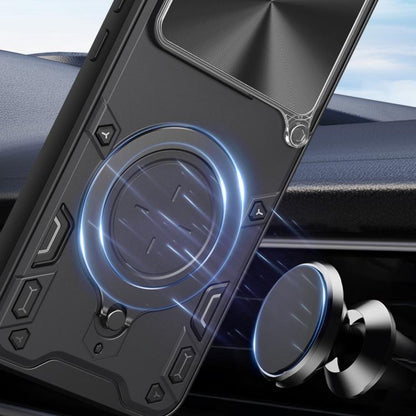 CD Texture Sliding Camshield Magnetic Holder Phone Case, For Nothing Phone 4b, For Nothing Phone 4a Pro, For Nothing Phone 4a, For Nothing CMF Phone 2 Pro, For Nothing Phone 3a, For Nothing Phone 3a Pro