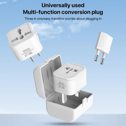 Yesido MC25 750W Universal Multifunction Travel Plug Adapter Kit with Storage Case, MC25