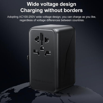 MOMAX UA16 1-World PD140W GaN Global Travel Fast Charging Socket, UA16