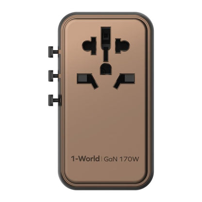 MOMAX UA17 1-World PD170W GaN Global Travel Fast Charging Socket, UA17