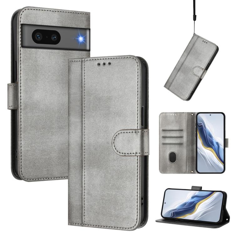 Line Splicing Buckle Retro Leather Phone Case, For Google Pixel 11 Pro XL, For Google Pixel 11 Pro / 11, For Google Pixel 9 Pro XL / Pixel 10 Pro XL, For Google Pixel 10 / 10 Pro / Pixel 9 / 9 Pro, For Google Pixel 9a, For Google Pixel 8a              ...