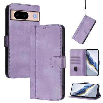 Line Splicing Buckle Retro Leather Phone Case, For Google Pixel 11 Pro XL, For Google Pixel 11 Pro / 11, For Google Pixel 9 Pro XL / Pixel 10 Pro XL, For Google Pixel 10 / 10 Pro / Pixel 9 / 9 Pro, For Google Pixel 9a, For Google Pixel 8a              ...