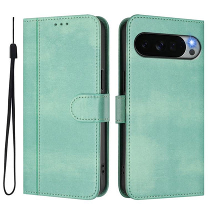 Line Splicing Buckle Retro Leather Phone Case, For Google Pixel 11 Pro XL, For Google Pixel 11 Pro / 11, For Google Pixel 9 Pro XL / Pixel 10 Pro XL, For Google Pixel 10 / 10 Pro / Pixel 9 / 9 Pro, For Google Pixel 9a, For Google Pixel 8a              ...