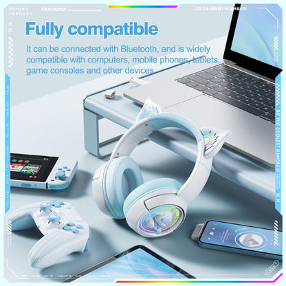 ONIKUMA B5 RGB BT / Wired / 2.4G Fox Shaped Headphones