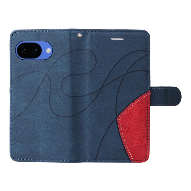 Dual-color Splicing Flip Leather Phone Case, For Google Pixel 10a, For Google Pixel 10 Pro XL 5G Global, For Google Pixel 10 5G / 10 Pro 5G Global