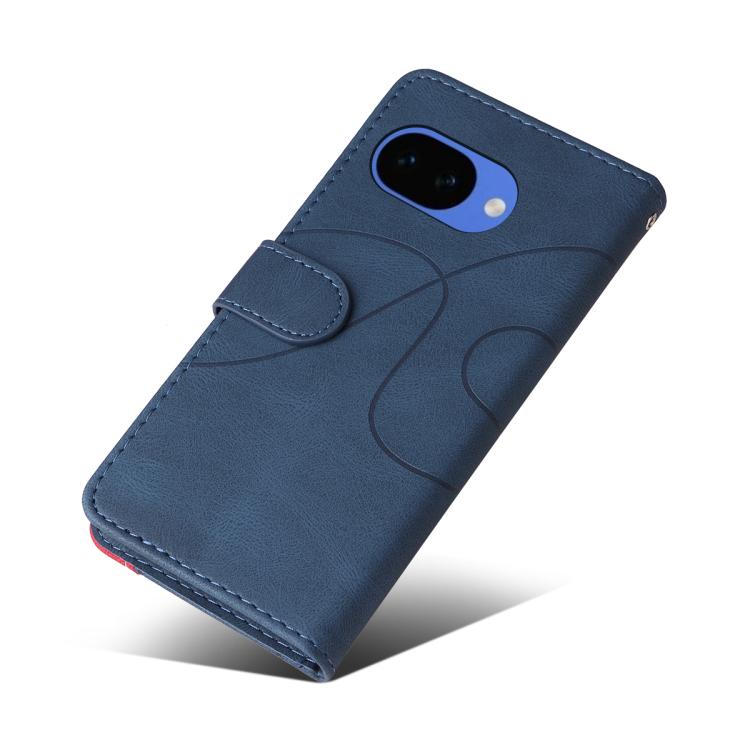 Dual-color Splicing Flip Leather Phone Case, For Google Pixel 10a, For Google Pixel 10 Pro XL 5G Global, For Google Pixel 10 5G / 10 Pro 5G Global