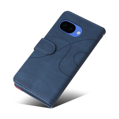 Dual-color Splicing Flip Leather Phone Case, For Google Pixel 10a, For Google Pixel 10 Pro XL 5G Global, For Google Pixel 10 5G / 10 Pro 5G Global
