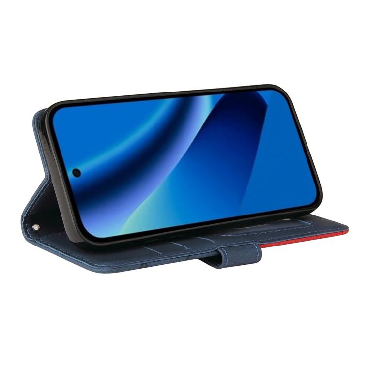 Dual-color Splicing Flip Leather Phone Case, For Google Pixel 10a, For Google Pixel 10 Pro XL 5G Global, For Google Pixel 10 5G / 10 Pro 5G Global