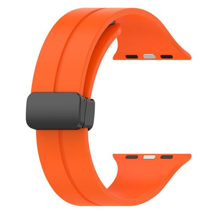 xDfind Solid Color Magnetic Buckle Silicone Watch Band