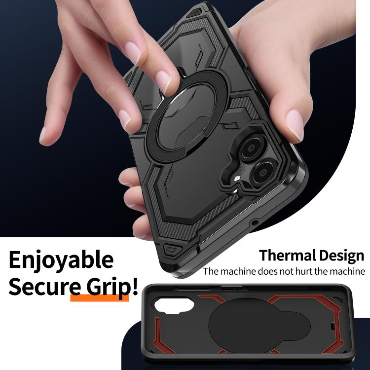 Cooling MagSafe Holder Phone Case, For Samsung Galaxy A06 5G / 4G, For Samsung Galaxy A56 5G, For Samsung Galaxy A26 5G, For Samsung Galaxy A36 5G, For Samsung Galaxy A16 5G, For Samsung Galaxy A15 5G / 4G, For Samsung Galaxy A55 5G                    ...
