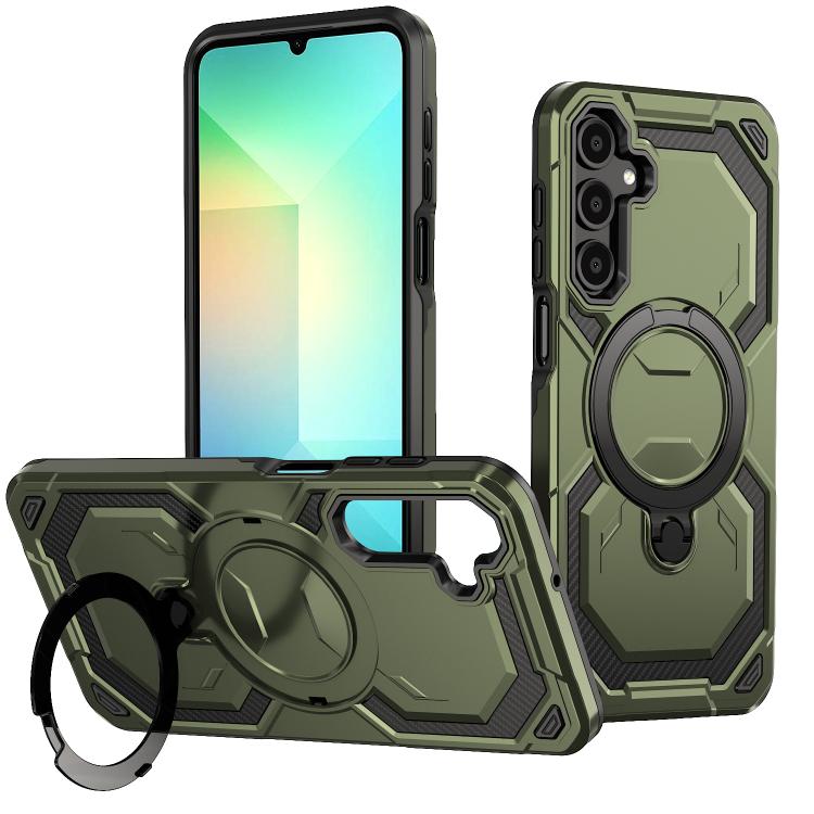 Cooling MagSafe Holder Phone Case, For Samsung Galaxy A06 5G / 4G, For Samsung Galaxy A56 5G, For Samsung Galaxy A26 5G, For Samsung Galaxy A36 5G, For Samsung Galaxy A16 5G, For Samsung Galaxy A15 5G / 4G, For Samsung Galaxy A55 5G                    ...