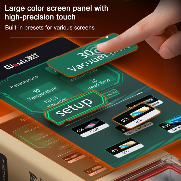 Qianli TH600 Phone LCD Curved / Straight Screen Universal Pressing Laminating Machine