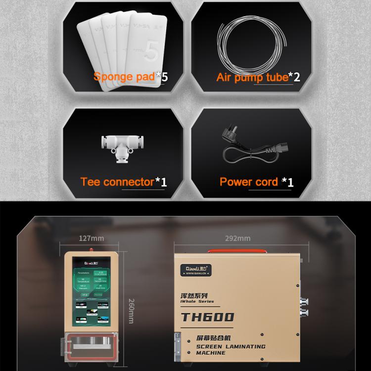 Qianli TH600 Phone LCD Curved / Straight Screen Universal Pressing Laminating Machine