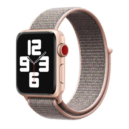 xDfind Nylon Loop Hook and Loop Fastener Watch Band, For Apple Watch 46mm / 49mm / 45mm / 44mm, For Apple Watch 42mm / 41mm / 40mm / 38mm