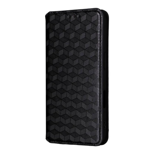 Cubic Grid Texture Flip Leather Phone Case, For iPhone 17 Pro Max, For iPhone 17 Pro, For iPhone Air, For iPhone 16e, For iPhone 16 Pro Max, For iPhone 16 Pro, For iPhone 16 Plus, For iPhone 16, For iPhone 15 Pro Max, For iPhone 15 Pro, For iPhone 15 P...