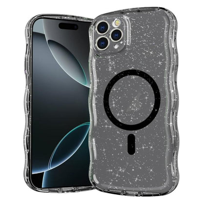 Wave Glitter MagSafe Magnetic TPU Phone Case