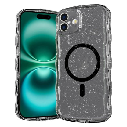 Wave Glitter MagSafe Magnetic TPU Phone Case
